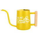 buy watering can plant grow bloom black online, durable plastic construction with ergonomic handle, multiple size options available, sleek modern design in vibrant black finish, ideal for indoor and outdoor garden watering, perfect gardening gift for plant enthusiasts