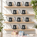 black pot 30-pack pack of watering can - plant lover for sale, matte black texture, high volume capacity, sturdy dual-handle design, great for extensive garden care, ultimate plant lover gift