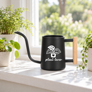 dark blue watering can plant lover for sale, sophisticated midnight blue hue with premium finish, advanced durable plastic technology with enhanced grip handle, extended reach spout for overhead plants, ideal for large-scale indoor plant arrangements, exceptional present for serious plant collectors