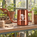 dark blue watering can plant lover for sale, sophisticated midnight blue hue with premium finish, advanced durable plastic technology with enhanced grip handle, extended reach spout for overhead plants, ideal for large-scale indoor plant arrangements, exceptional present for serious plant collectors
