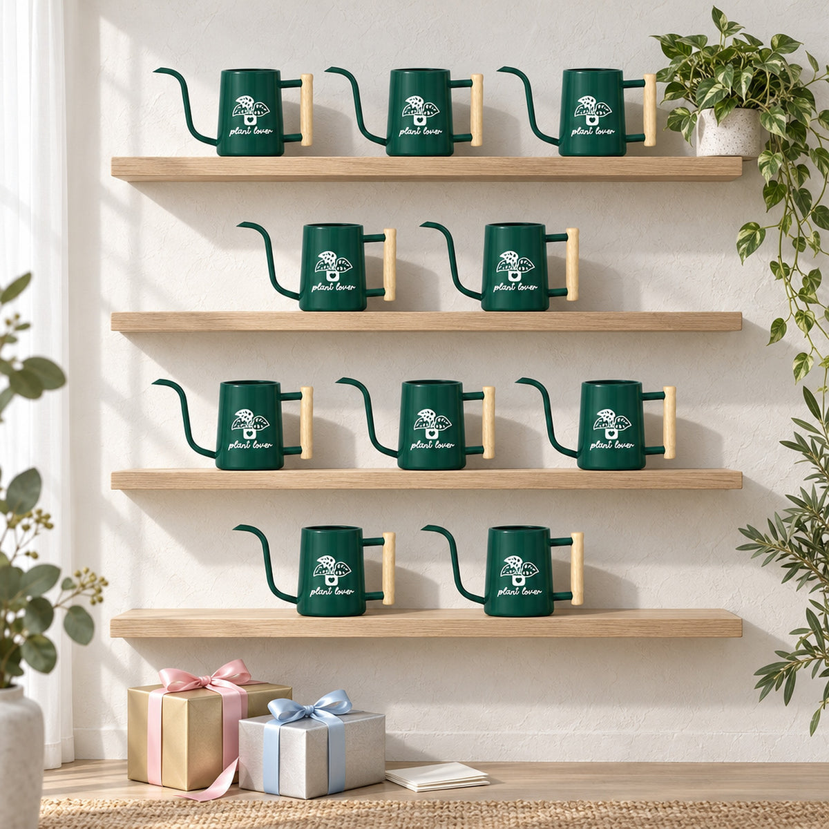pink pot 30-pack pack of watering can - plant lover for sale, cheerful pink tone, balanced center of gravity, smooth water flow, ideal for nursery seedling care, delightful plant lover gift