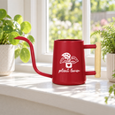 dark blue watering can plant lover for sale, sophisticated midnight blue hue with premium finish, advanced durable plastic technology with enhanced grip handle, extended reach spout for overhead plants, ideal for large-scale indoor plant arrangements, exceptional present for serious plant collectors