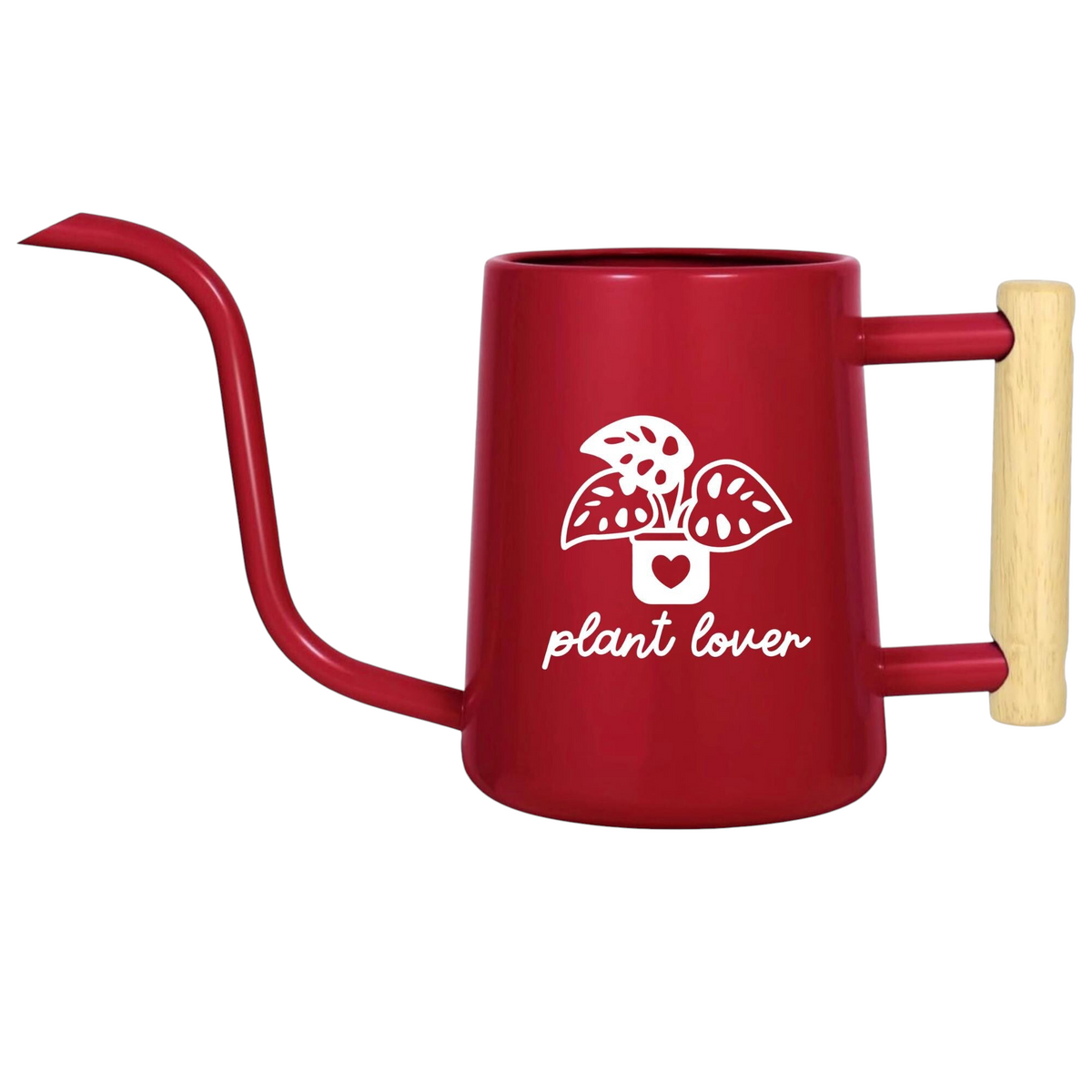 pink watering can plant lover for sale, gentle rose pink hue with smooth contoured body, lightweight recyclable plastic, angled spout for controlled water flow, perfect for delicate flowering plants and indoor gardens, delightful present for nature lovers