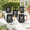 gray pot pack of watering can - please don't die for sale, silver gray shade, durable build, precision pour spout, ideal for greenhouse pots, modern botanical gift