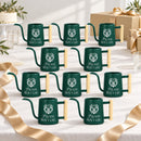 gray pot pack of watering can - please don't die for sale, silver gray shade, durable build, precision pour spout, ideal for greenhouse pots, modern botanical gift