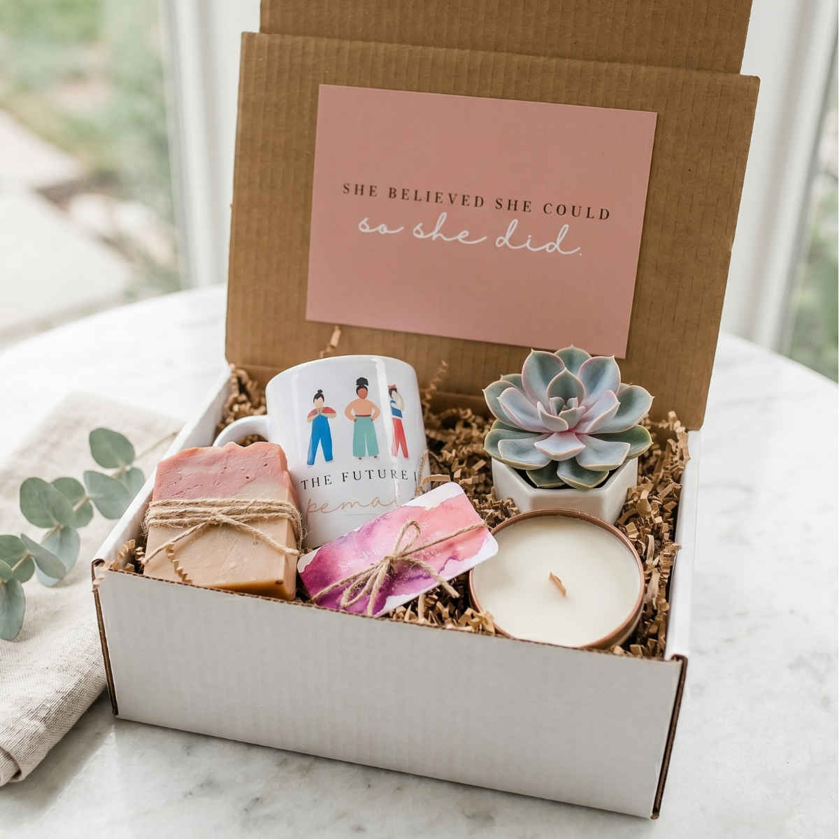 women encouragement gift box for sale, women encouragement gift box for tough times, encouragement care package for women friend, comfort and encouragement gift box for women, encouragement gift box for her going through hard time, self care encouragement gift box for sister, motivation gift box for girlfriend encouragement, handmade encouragement gift box with personalized note