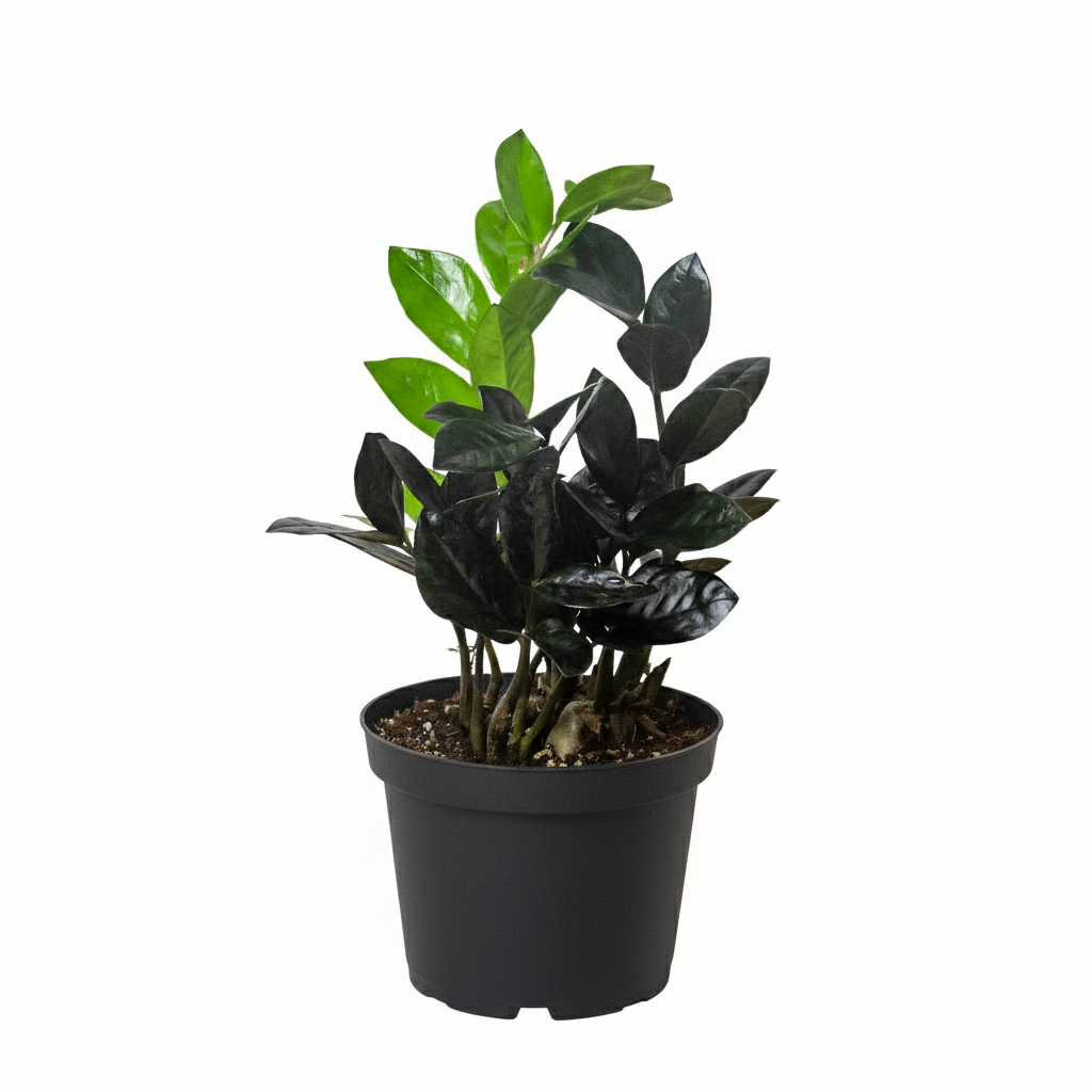 6 inch ZZ Zamioculcas &#39;Black Queen&#39;, zz plants, buy zz plants online, easy to grow houseplants