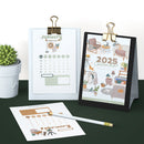 desk calendar 2025 printable, desk calendar printable plants, cute plant desk calendar printable, desk calendar pdf, free printable calendar 2025