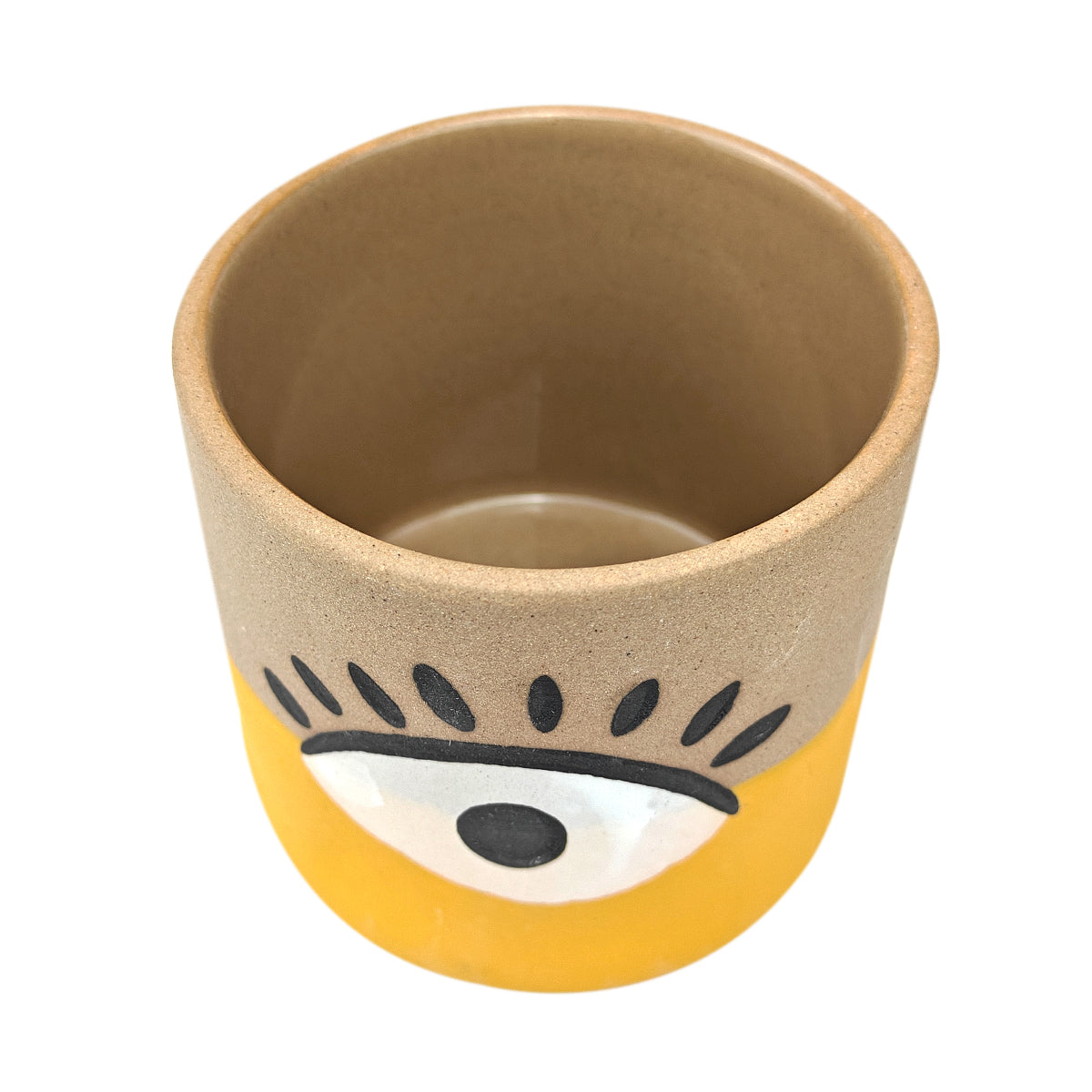 3 inch succulent pots 3 inch Mystical Eye Ceramic Pot - Small Succulent Pots For Sale Near Me