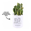 Custom Ceramic Pot from Photos, Personalized Planter Gift, Custom Pot with Picture, Custom Pet Portrait Planter, Custom Family Photo Plant Pot, Unique Anniversary Gift Planter, Custom Printed Ceramic Planter for Gifts