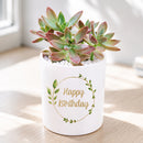 Custom Ceramic Pot for sale. With its sleek ceramic construction and modern aesthetic, this planter enhances the beauty of any plant while blending effortlessly into any décor. It offers a simple yet elegant way to display your favorite greenery. An excellent option for home décor, office spaces, or thoughtful gifts.