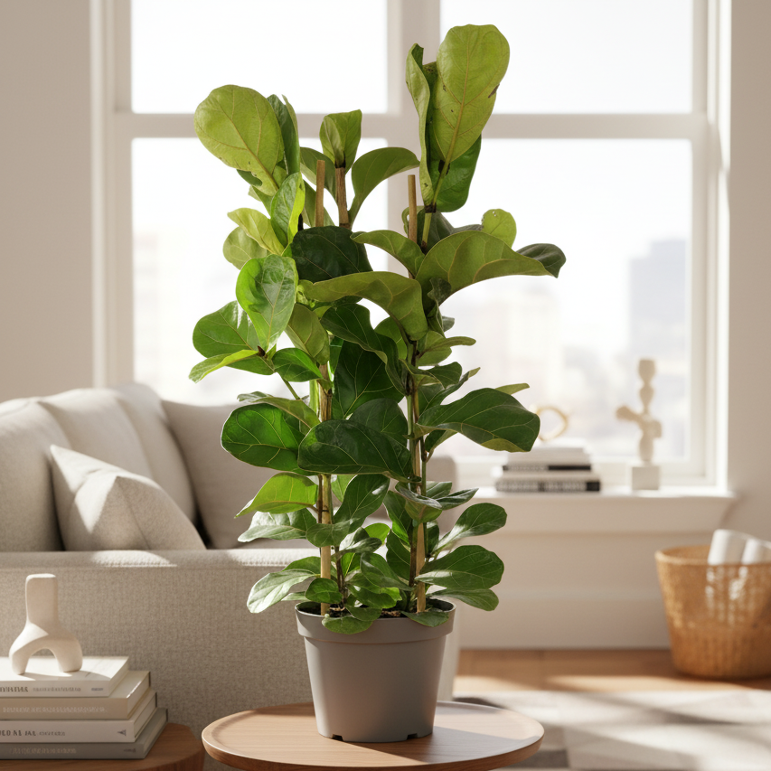 fiddle leaf fig air purifying Ficus Lyrata Fiddle Leaf Fig