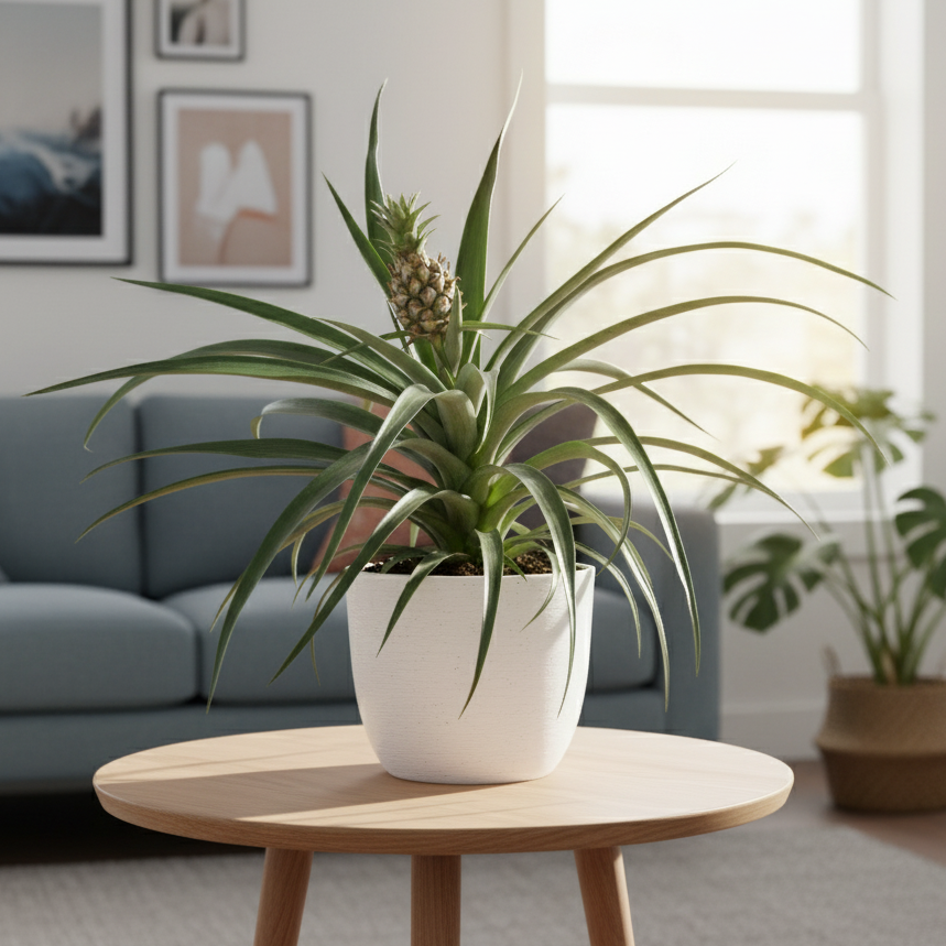 Bromeliad 'Yellow Pineapple'