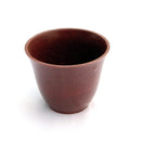 Reusable 2.5 x 2 bamboo pot for indoor gardening, Sustainable bamboo fiber succulent pot 2 inch with drainage hole for sale