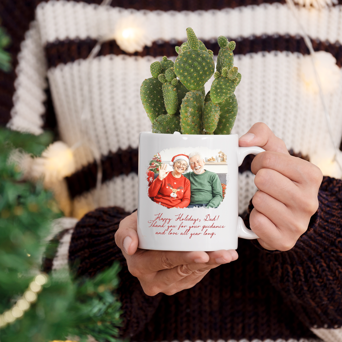 Custom Photo Ceramic Pot, Personalized Pottery from Your Images, Handmade Ceramic Pot for Plants, Unique Pottery Decor