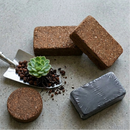 Potting soil puck for sale, expandable houseplant potting soil puck and brick, compressed indoor potting mix puck and brick, indoor houseplant soil puck and brick easy repotting mix