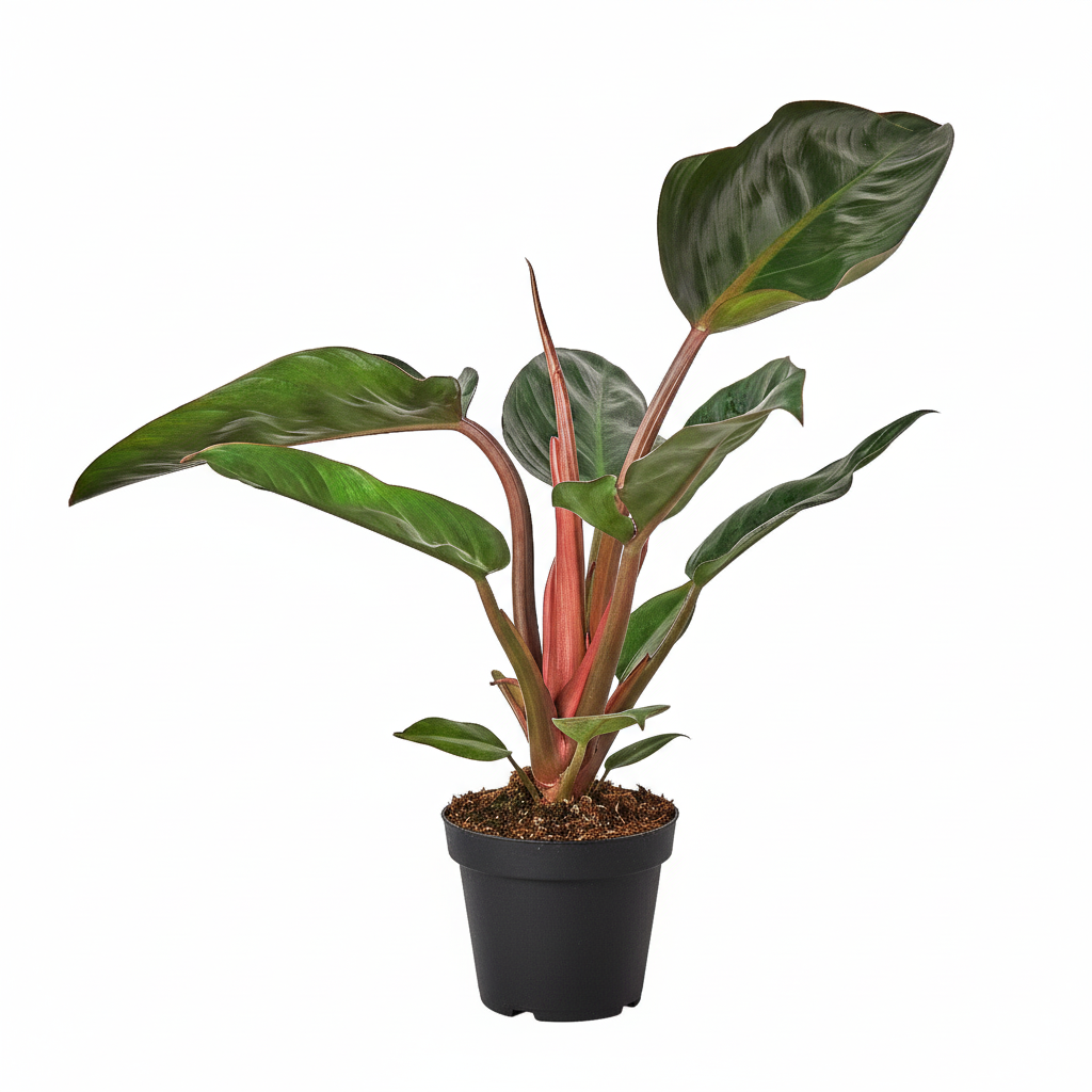 Philodendron &#39;Congo Rojo&#39;, 6 inch Philodendron &#39;Congo Rojo&#39;, 6 inch houseplants, buy plants online, buy plants in ca, live plants near me