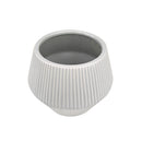 ceramic planter, 6 inch ceramic planter, geometric planter, striped ceramic planter, diamond shaped planter, geometric table top planter, geometric striped ceramic planter