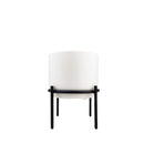 4 inch White Ceramic Planter with Stand for Succulent &amp; Houseplant, White Planter with Stand for Sale, Buy 4 inch White Ceramic Pot with Black Metal Stand for Indoor Corner and Outdoor Plants, small plant pot for home and office