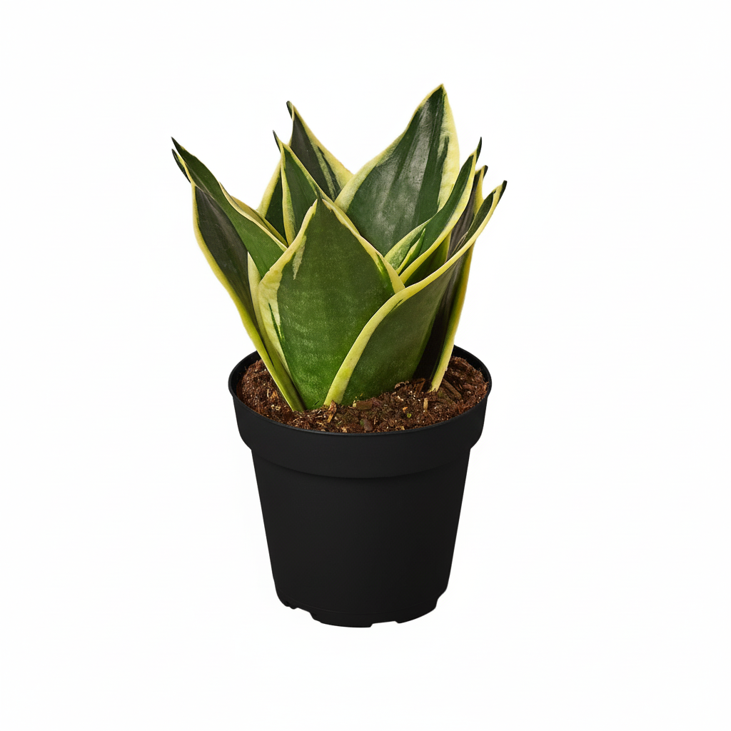 4 inch Snake Plant Sansevieria Black Gold Superba, 4 inch snake plants for sale, buy live plants online, houseplants for sale near me
