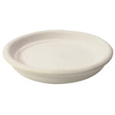 White Clay Saucer 4 inch