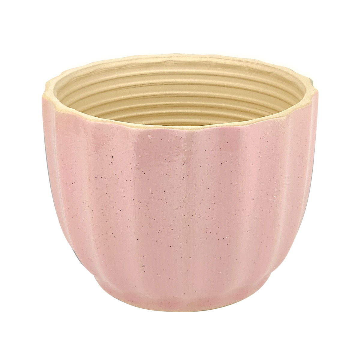 Pink Ripple Pot for sale, Elegant Ceramic Pot for succulent and cactus, Mini flower ceramic pots, Succulent gift decor ideas, Minimalist design pot