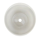 Pack of 3 6 inch White Minimalist Pot with Saucer for sale, Pack minimalist pot with saucer for sale, minimalist pot with drainage hole for sale