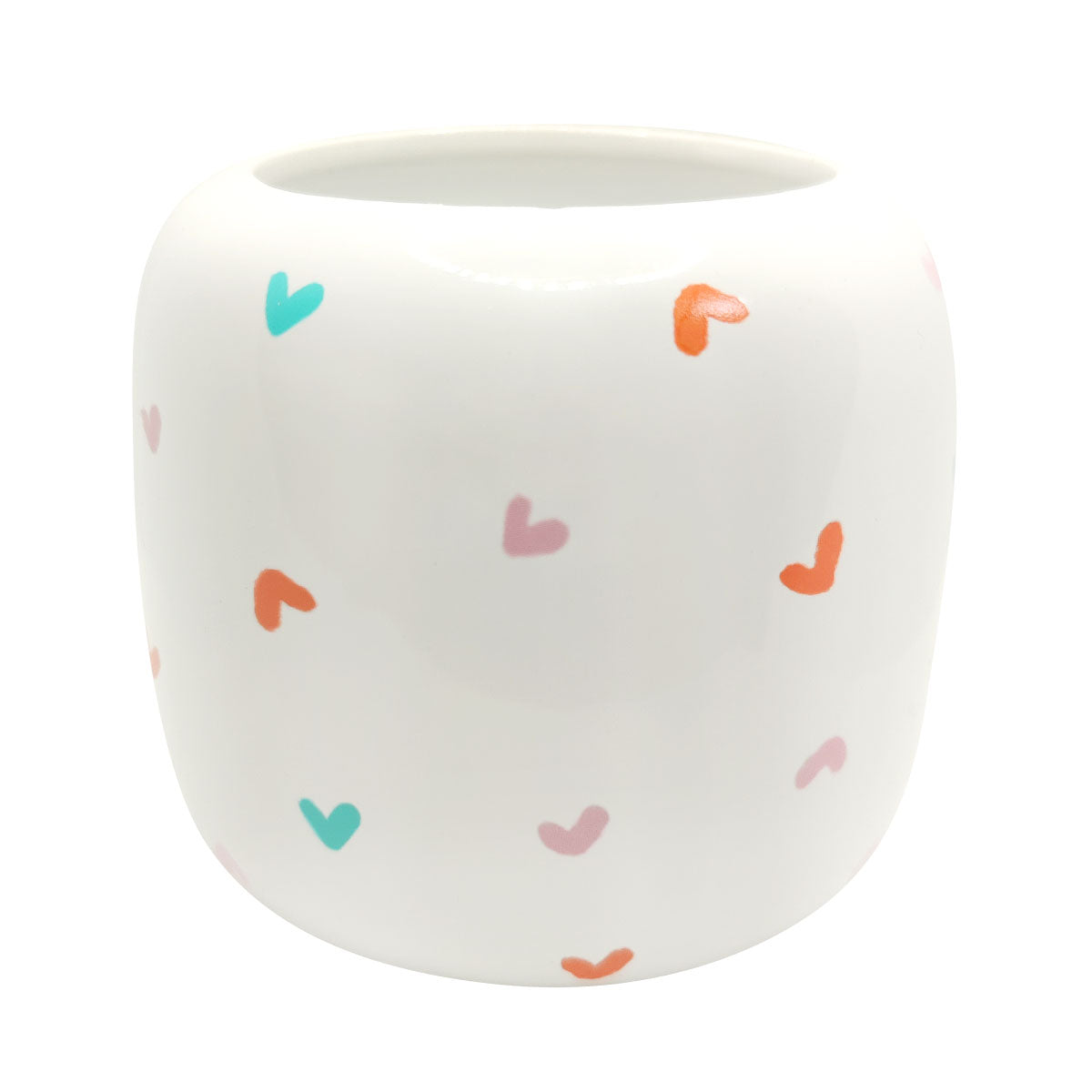 Tiny Heart Pot for sale, Valentines gift ideas, Ceramic pot for succulent and flower, tiny heart vase for home decor