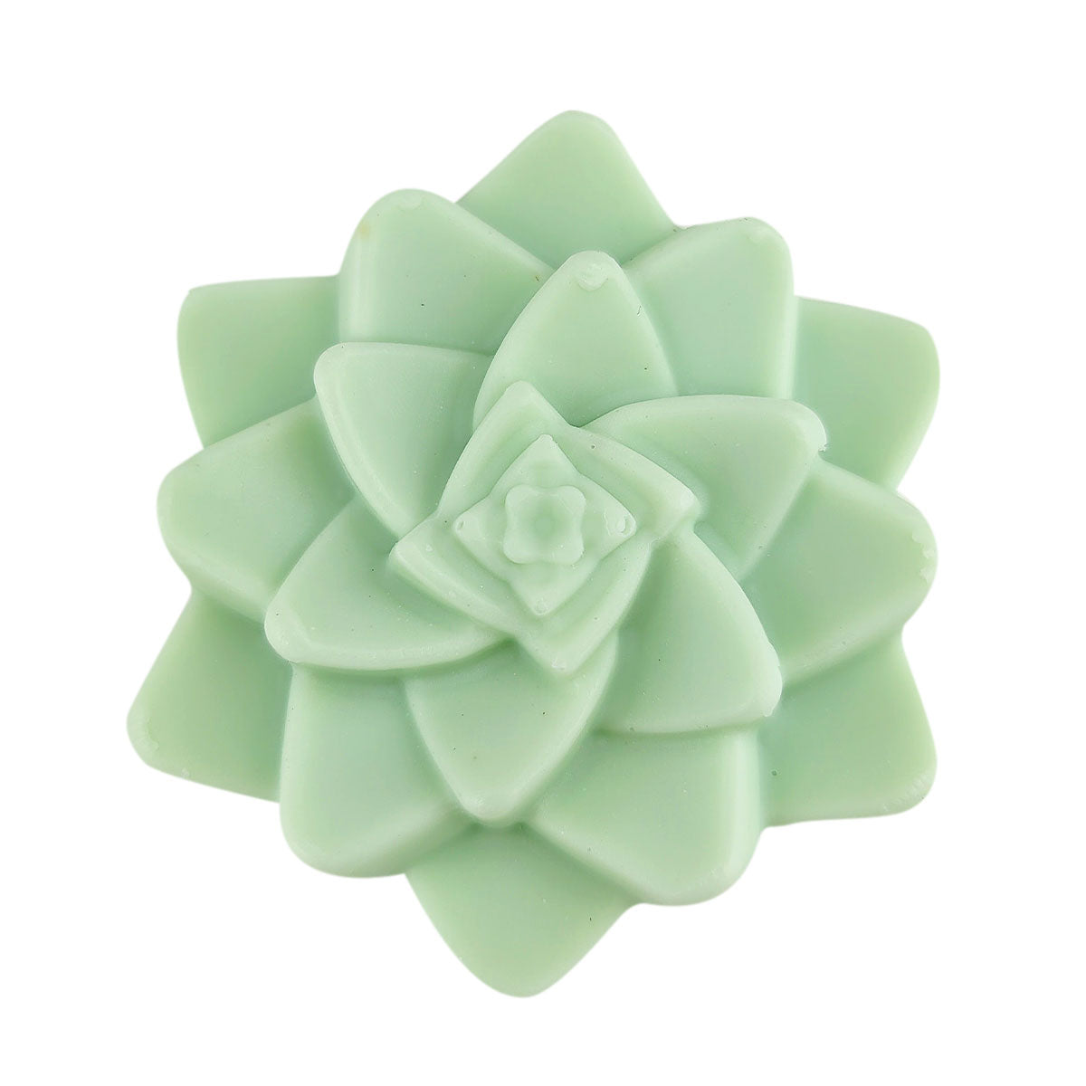 succulent soap, rosette succulent soap, mint succulent soap for sal