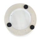 Pack of 3 6 inch White Minimalist Pot with Saucer for sale, Pack minimalist pot with saucer for sale, minimalist pot with drainage hole for sale