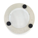 White pot pack, modern pot for houseplants and succulents, minimalist pot with drainage hole and saucer