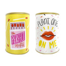 punny tin can for sale, tin pot for succulent and cactus, succulent gift ideas, funny pot for sale