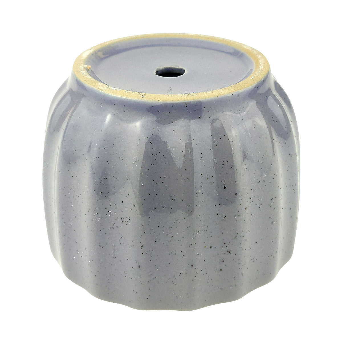 Purple Ripple Pot for sale, Small Ceramic Pot for Succulents and Flowers, Succulent Gift Ideas, Minimalist Style Indoor Plant Pot, Ceramic Planters