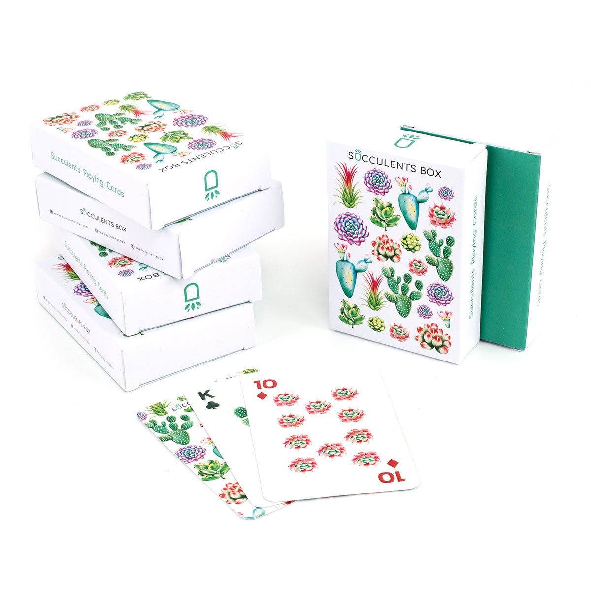 succulent craft ideas, succulent gift ideas, succulents playing cards