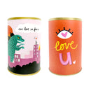 punny tin can for sale, tin pot for succulent and cactus, succulent gift ideas, funny pot for sale