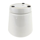 large minimalist pot, large pot for indoor plant, white ceramic pot