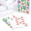 succulent craft ideas, succulent gift ideas, succulents playing cards