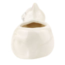 Ceramic pot, Ceramic cat pot, adorable cat pot, cute cat pot, cute pot, animal pot for succulents, small succulents and cactus pot, elegant desk décor, cute animal planter, cat pot for sale, succulent gift ideas, succulent pots near me, ceramic planter