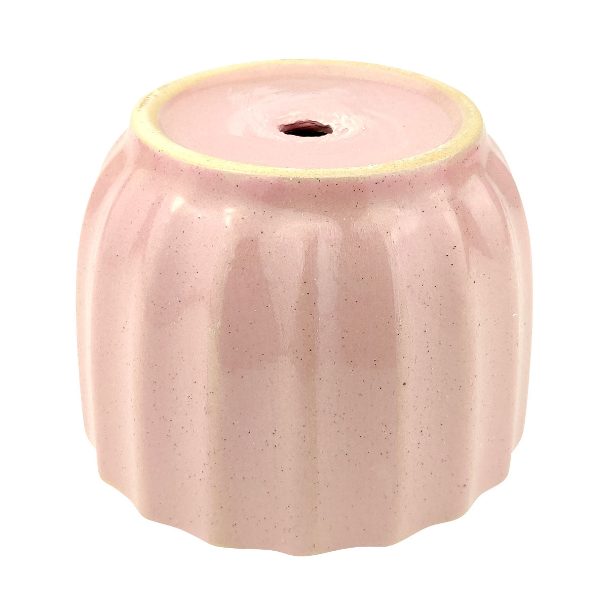 Pink Ripple Pot for sale, Elegant Ceramic Pot for succulent and cactus, Mini flower ceramic pots, Succulent gift decor ideas, Minimalist design pot