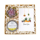 gift box companies, gift box for sale, unique gift box, Thank You Succulent Gift Box for sale online, Thank you Personalized Succulent Gift Box Set, Succulent and Candle Gift Set for sale, Mother&#39;s Day Plant Gift Ideas 2025
