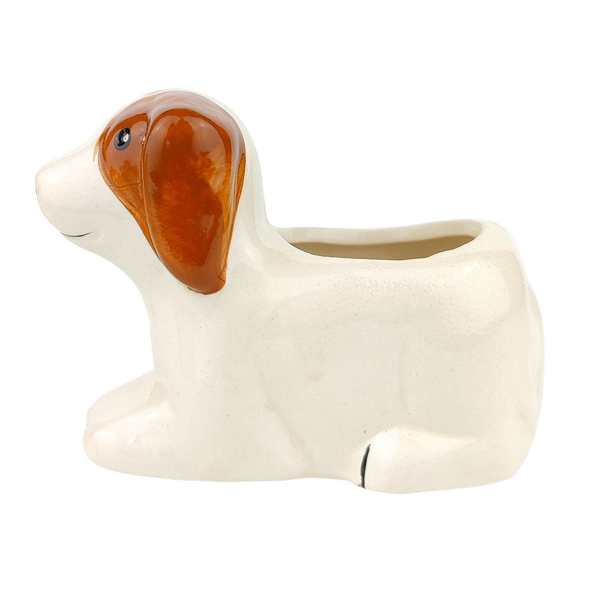 cute dog pot, cute pot, animal pot for succulents, small succulents and cactus pot, elegant desk décor, dog plant pot, dog shaped plan pot