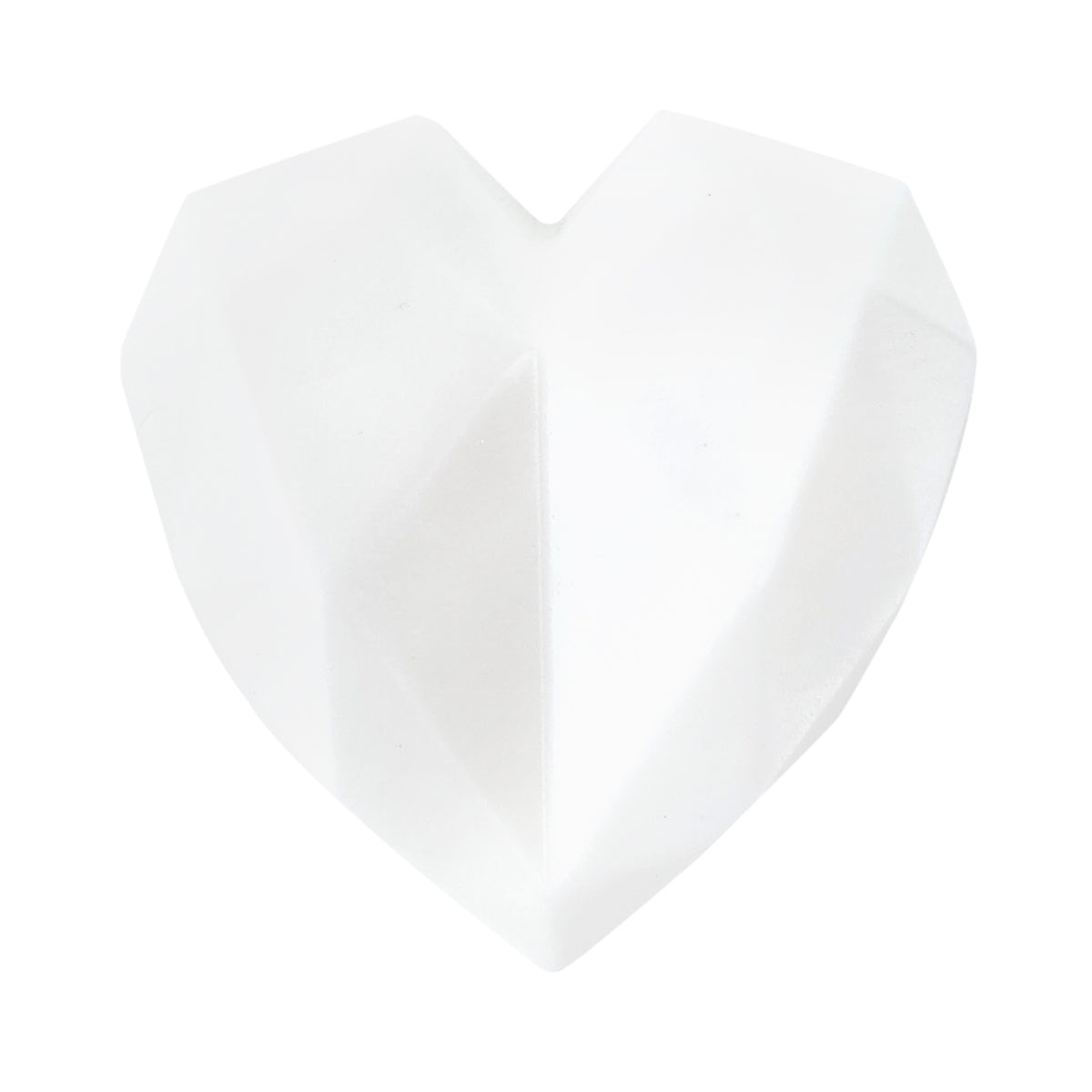 Milky White Heart Shaped Soap