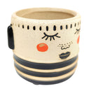 Speckle Face Pot for sale, Cute Ceramic Succulent Pot, Speckle Face Planter Decor, Craft Supplies, Succulent Gift Ideas, Speckle Face Succulent Pot, Succulent Pot for Kids, Christmas gift idea 2021, Christmas gift for kids idea 2021