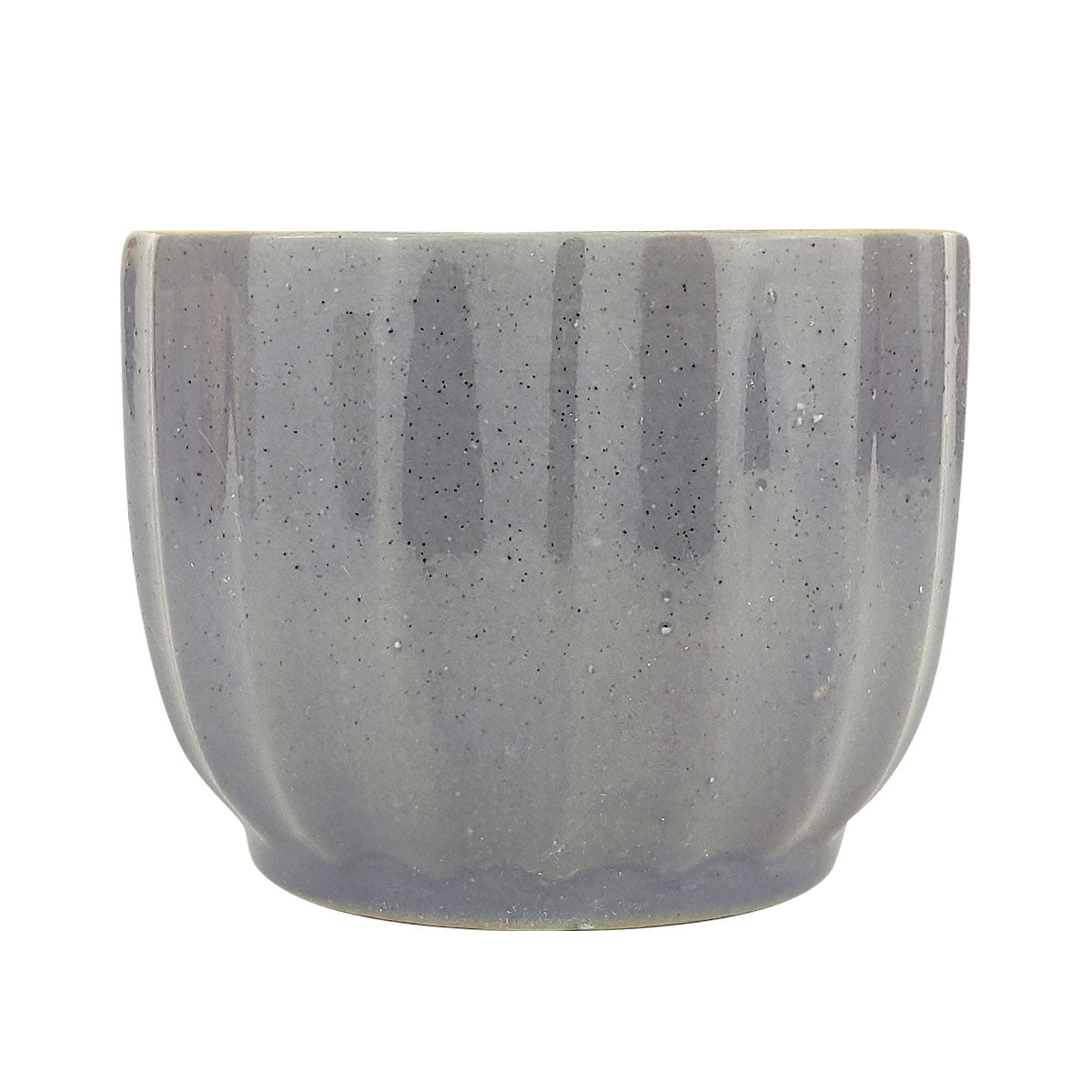 Purple Ripple Pot for sale, Small Ceramic Pot for Succulents and Flowers, Succulent Gift Ideas, Minimalist Style Indoor Plant Pot, Ceramic Planters