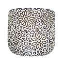 Geometric Floral Pot for sale, Ceramic Pot for succulents and flowers, Modern style flower pot for sale, Succulent gift decor ideas