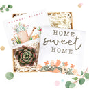 Housewarming Gift Box, Housewarming Gift Box for sale, Succulents Housewarming Gift Box, Succulents Holiday Gift box, gift box with greeting card