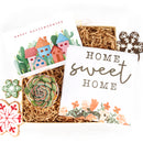 Housewarming Gift Box, Housewarming Gift Box for sale, Succulents Housewarming Gift Box, Succulents Holiday Gift box, gift box with greeting card