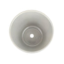 minimalist pot for indoor plant, 4 inch gray ceramic pot, medium plant pot