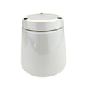 gray ceramic pot pack for sale, modern ceramic pot for houseplants and succulents, minimalist pot with drainage hole and saucer, plant pot gift ideas