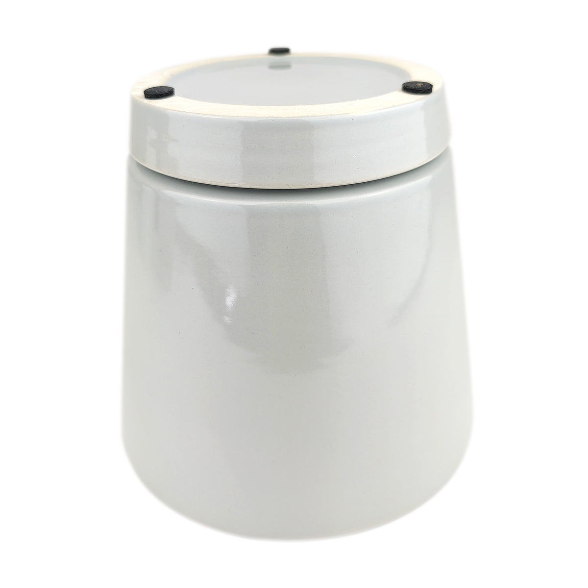 Gray modern pot, pot with saucer and drainage hole, minimalist pot for houseplants and succulents